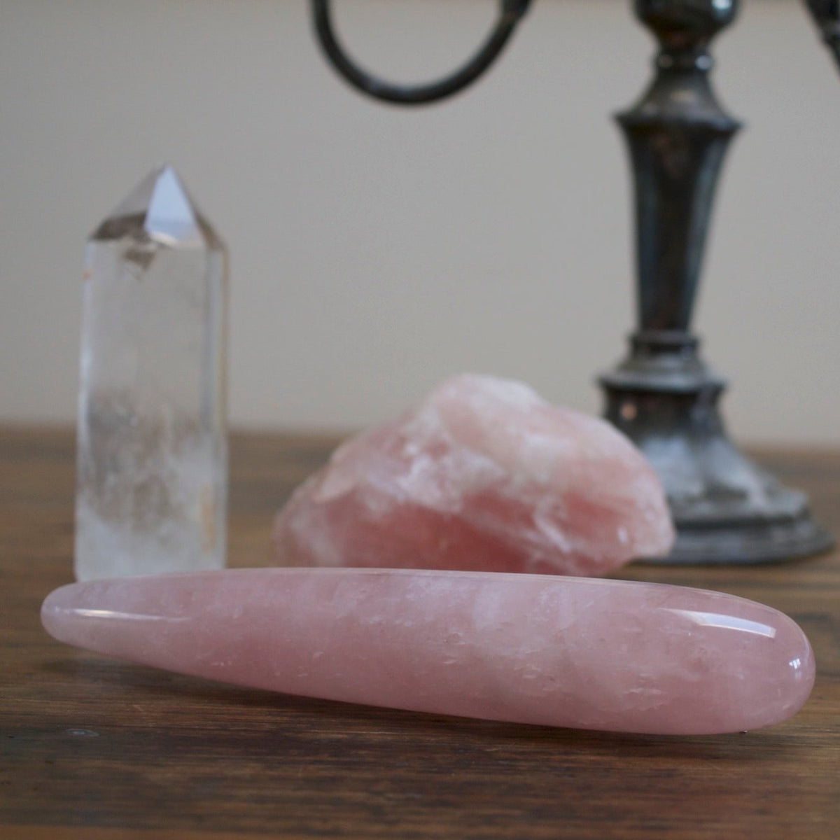 rose quartz sex toy Limited Edition Rose Quartz Dildo – Shiri Zinn UK main image 0