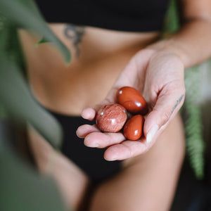 Red Jasper Yoni Eggs Kegel Eggs 